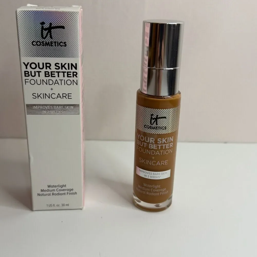 50 Rich Cool IT Cosmetics Your Skin But Better Foundation 1oz